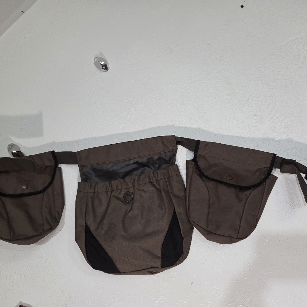 Dark Brown Coated Tote Interior Panel